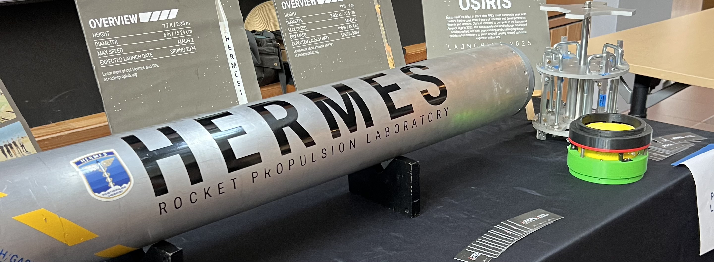 Hermes Rocket Propulsion Lab rocket